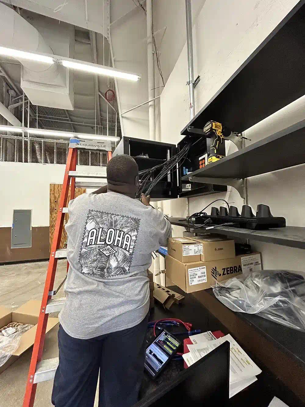 Security camera installation and surveillance system setup by Computer Pro Network