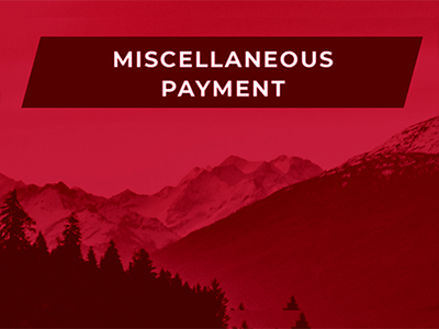 Miscellaneous Payment Amount